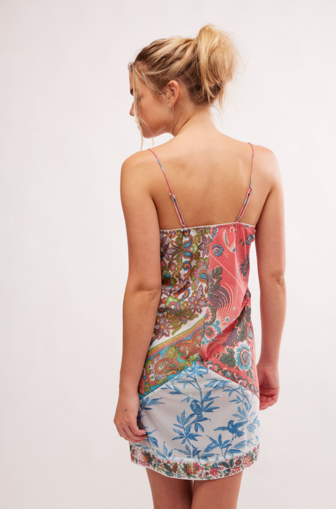 
                      
                        Back view of Free People's FP1 Hayes Slip in the color Bright Combo
                      
                    