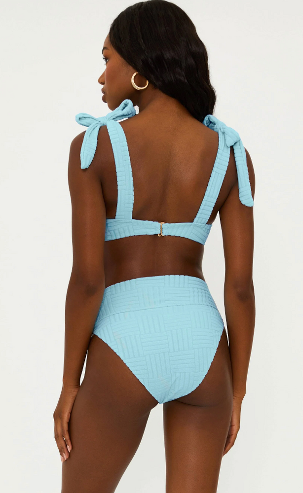 
                      
                        Back view of Beach Riot's Blair Top in the color Blueberry Ice
                      
                    