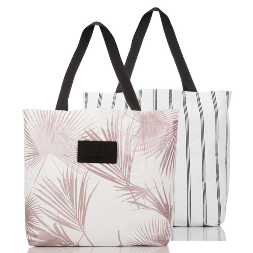 The Day Palm Reversible Tote by Aloha Collection