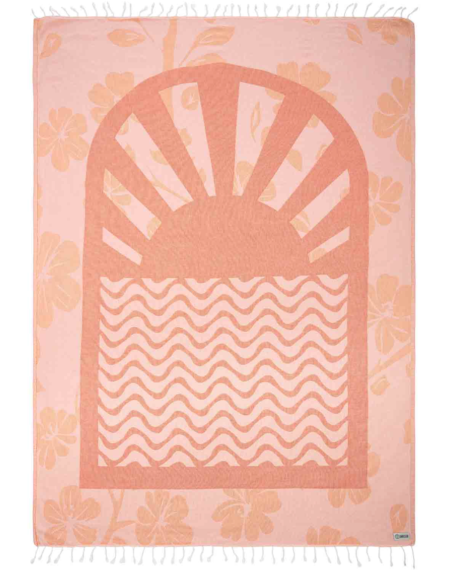 The Tulum Organic Turkish Cotton Beach Towel by Sand Cloud