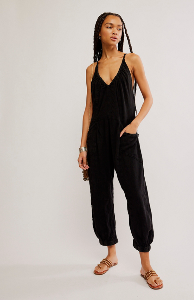 The Black Dream Free Harem One-Piece by Free People