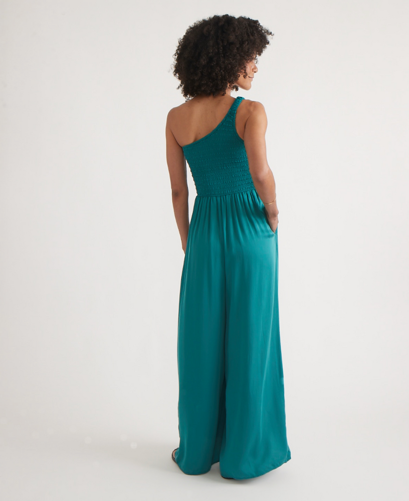 Back view of the Archive Tessa Jumpsuit by Marine Layer