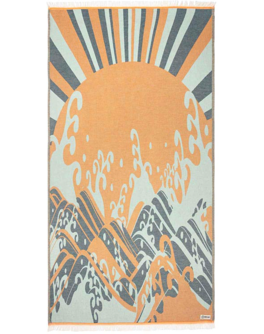 The Mavericks Organic Turkish Cotton Beach Towel by Sand Cloud