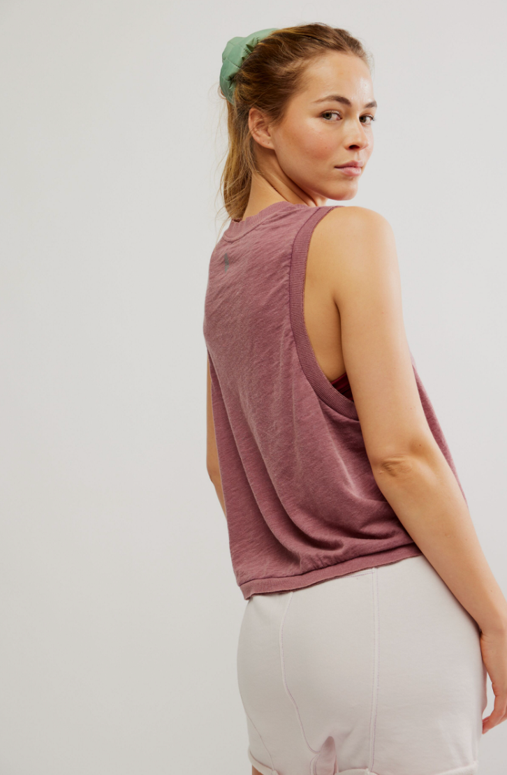 Back view of the Sour Cherry Love Tank by Free People