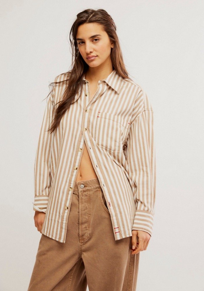 The Neutral Combo Freddie Shirt by Free People