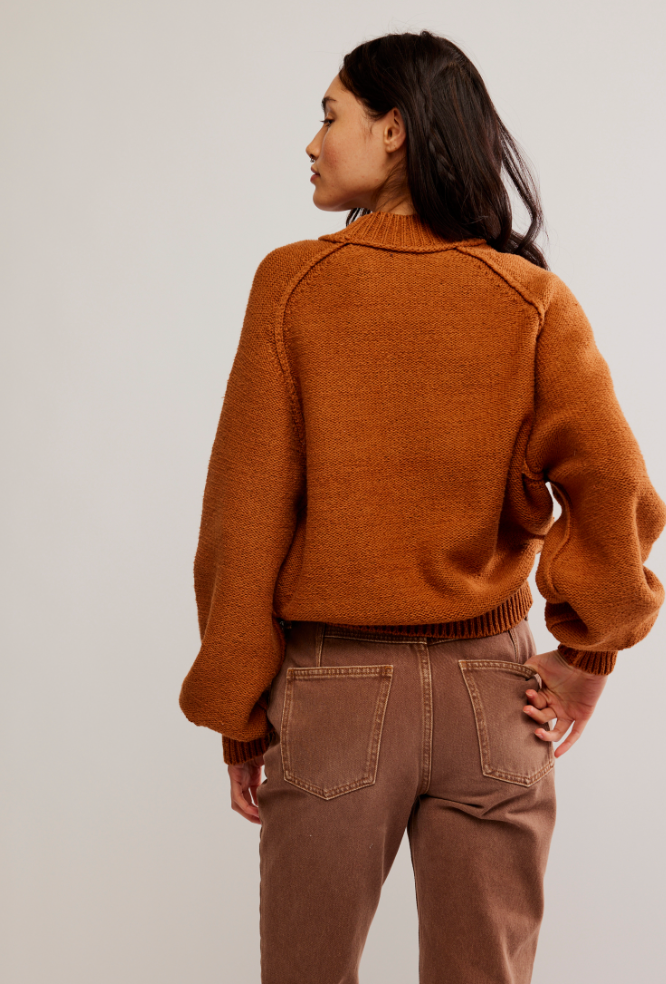 Back view of the Riley Pullover by Free People