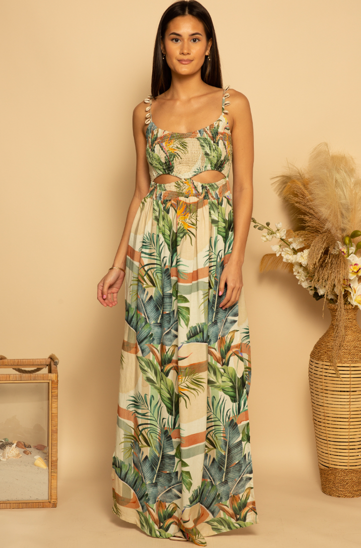 The Modern Tropics Shiloh Maxi Dress by Shore