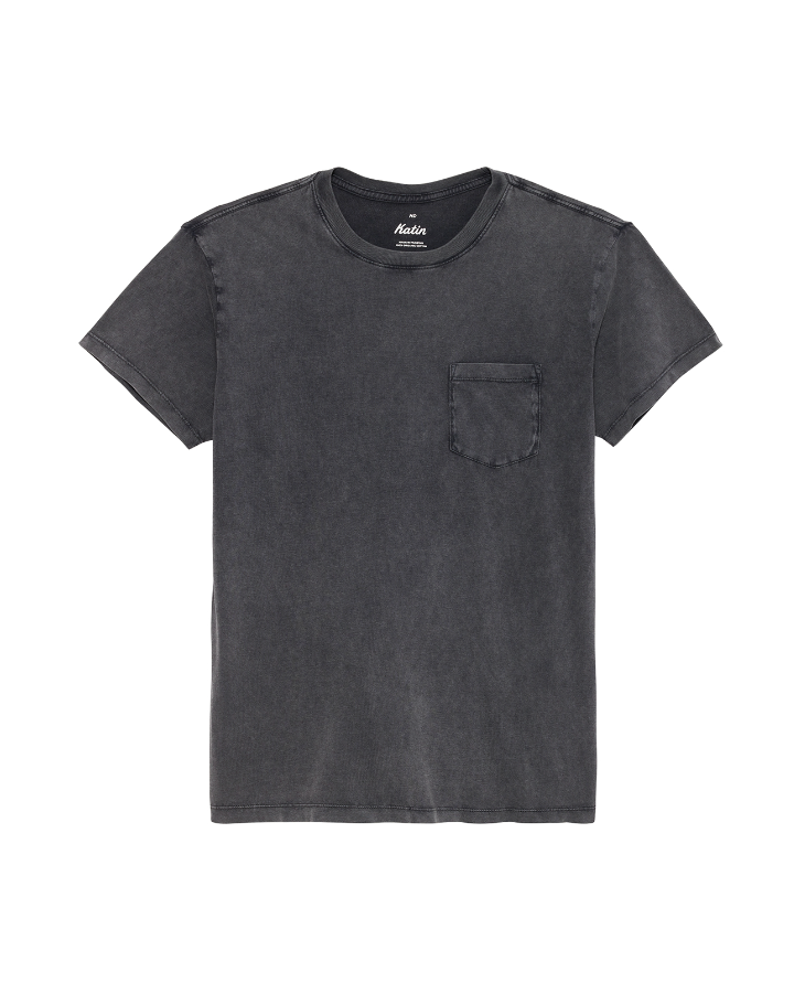 The Black Sand Wash Base Tee by Katin