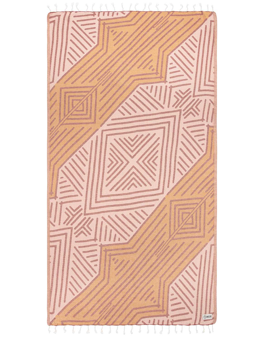 The Capri Organic Turkish Cotton Beach Towel by Sand Cloud