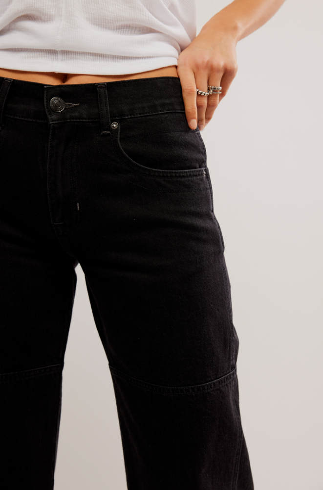 
                      
                        Free People Benji Relaxed Wide Leg Jeans
                      
                    