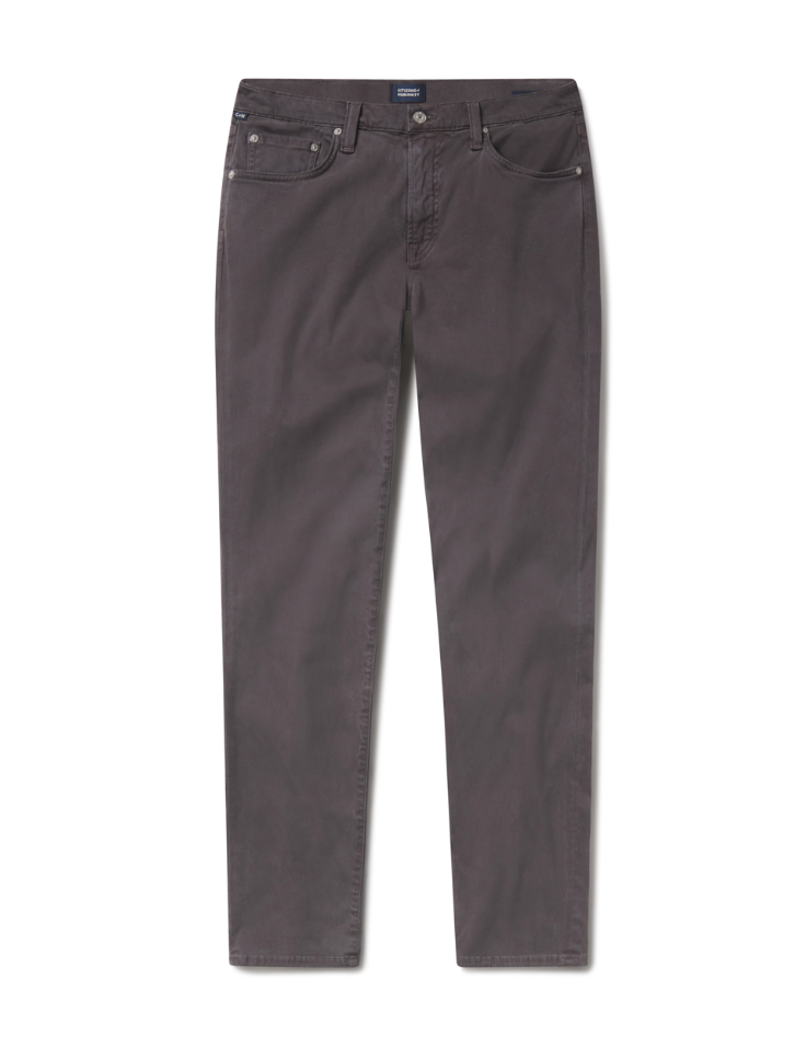 The Dark Grey London Tapered Slim Twill Men's Pant by Citizens Of Humanity