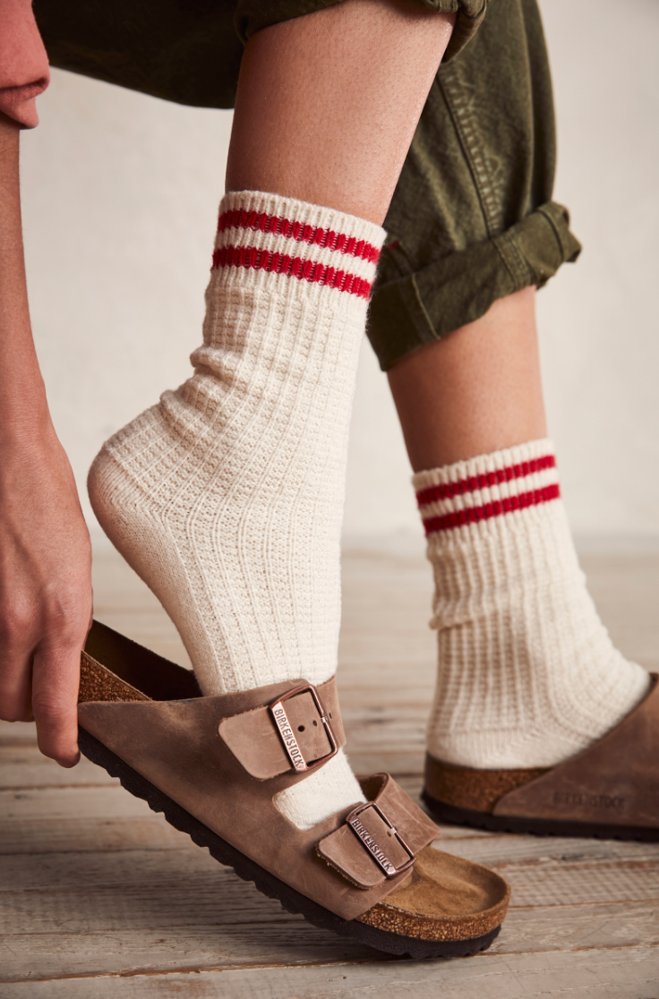 Free People Jackson Cozy Stripe Socks