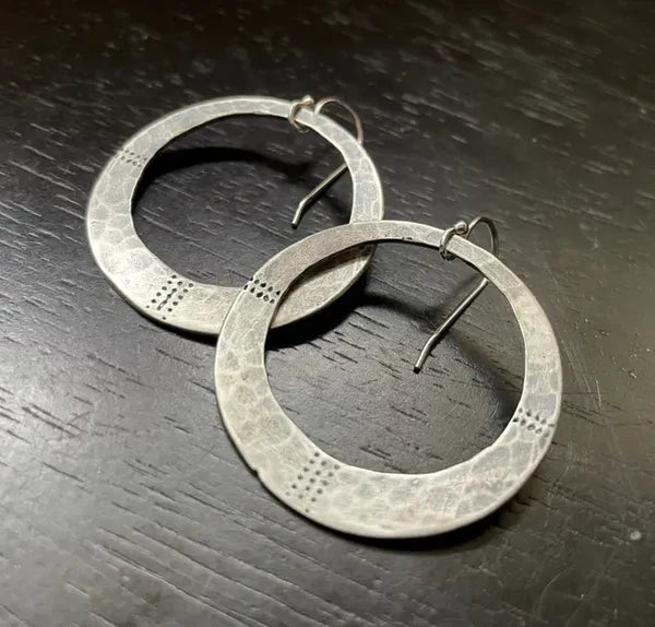 Jennifer Kahn Silver Origen's Divine Earrings