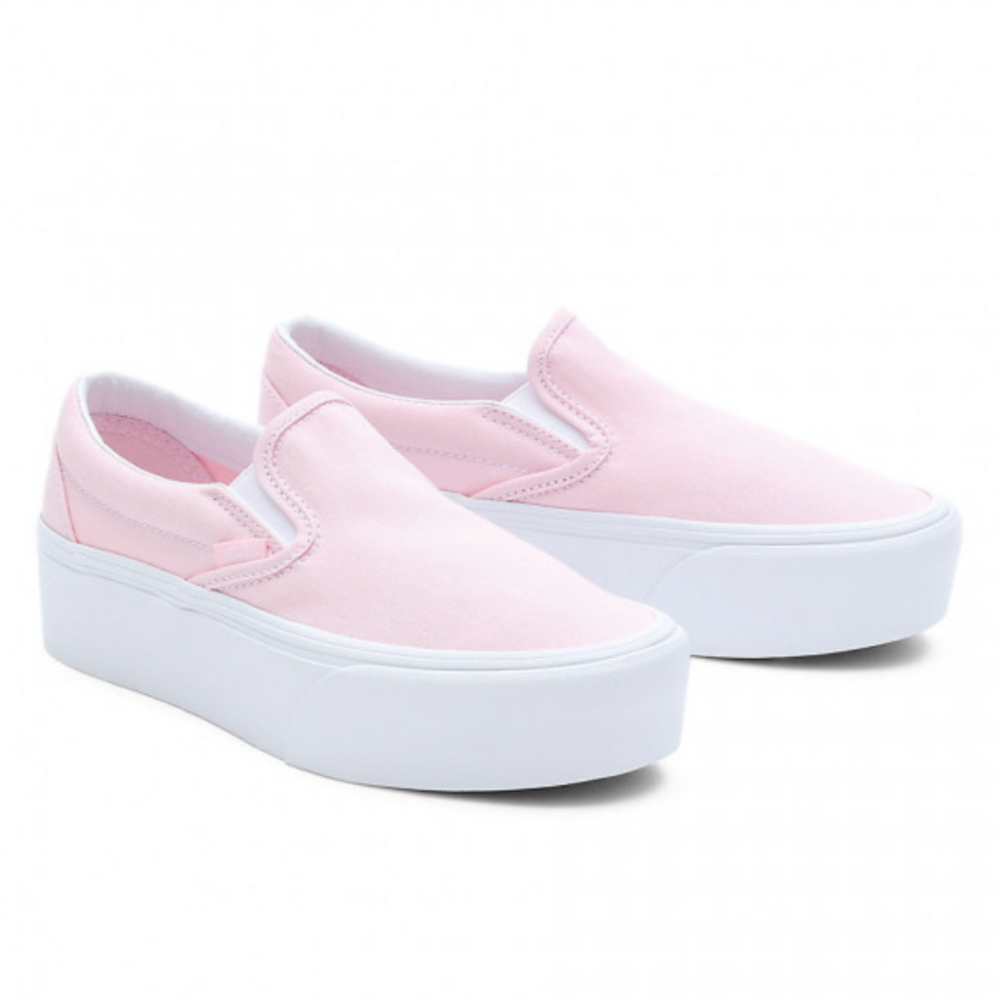 Vans Women's Classic Slip-On Stackform Sneaker - Blushing Bride