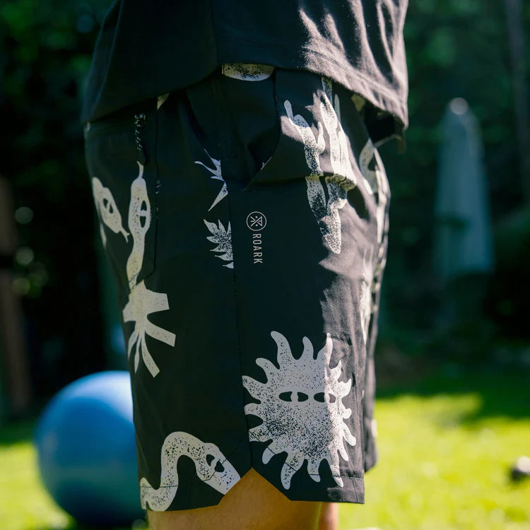 Roark men's technical shorts at Harbour Thread