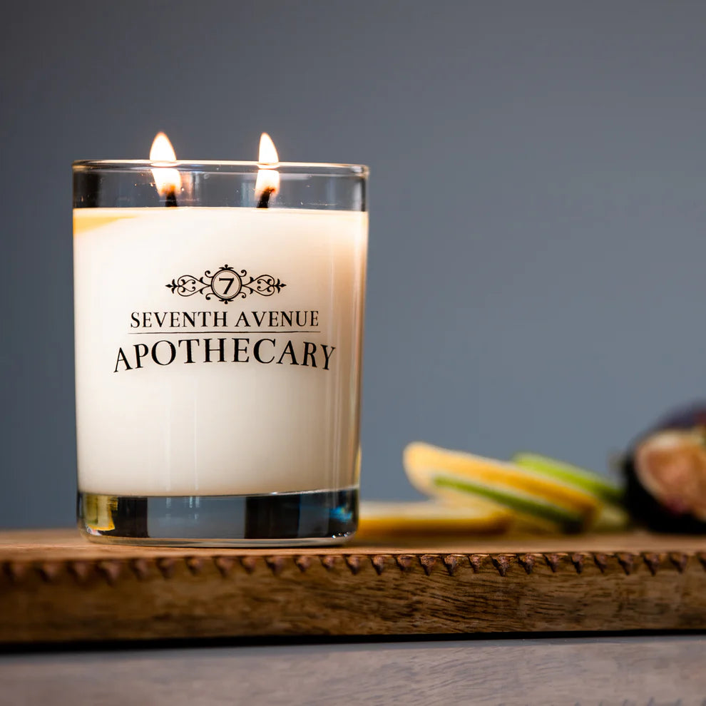 Seventh Avenue Apothecary White Tea + Fig Soy Wax Candle