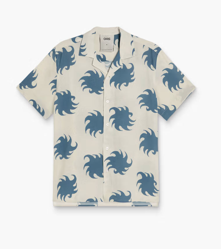Feel as good as you look in the lightweight and breathable OAS Sky Ember Viscose Shirt. Find yours at Harbour Thread in Burlington, VT!