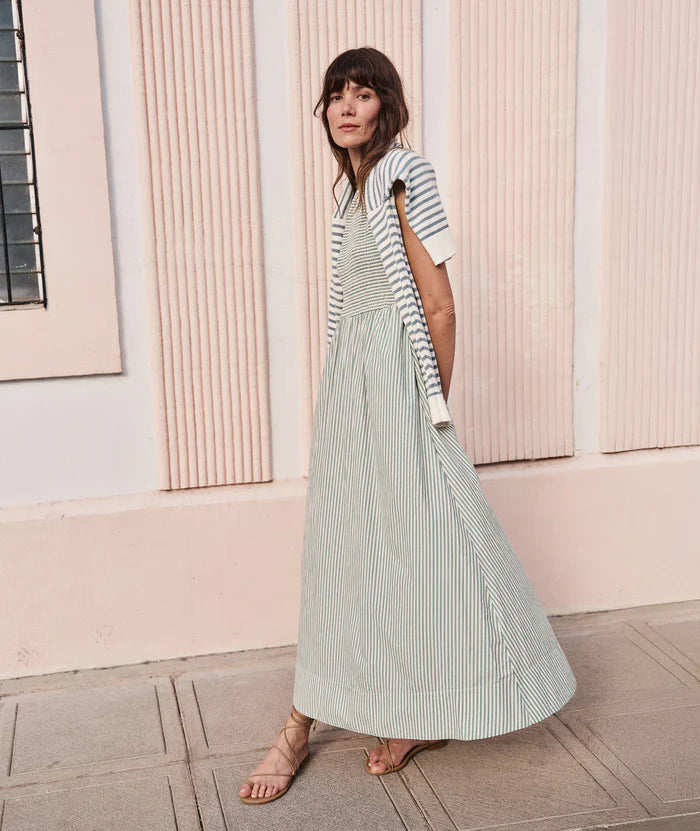 Find the Darcy Poplin Smocked Dress by Marine Layer at Harbour Thread