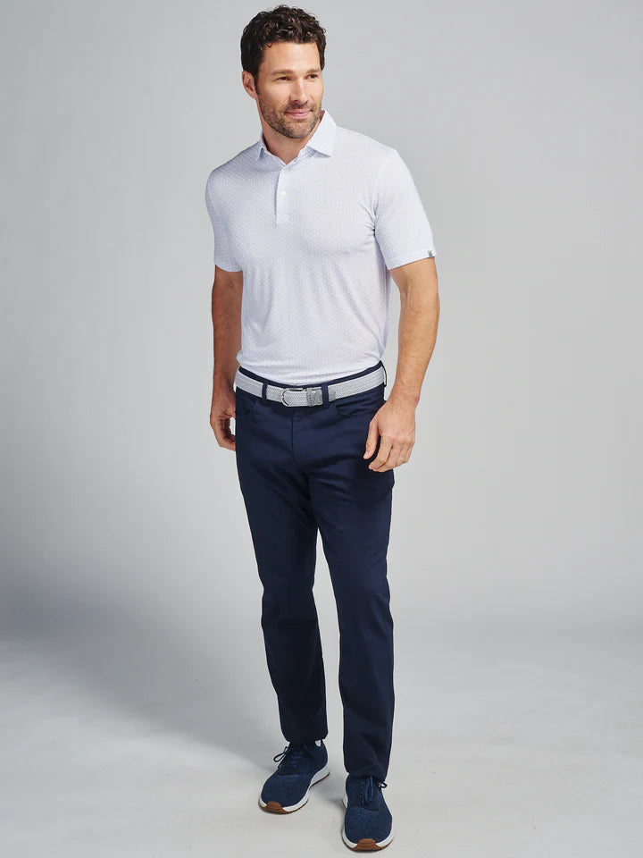
                      
                        Full length outfit featuring the Polar Flash Cloud Polo by Tasc Performance
                      
                    