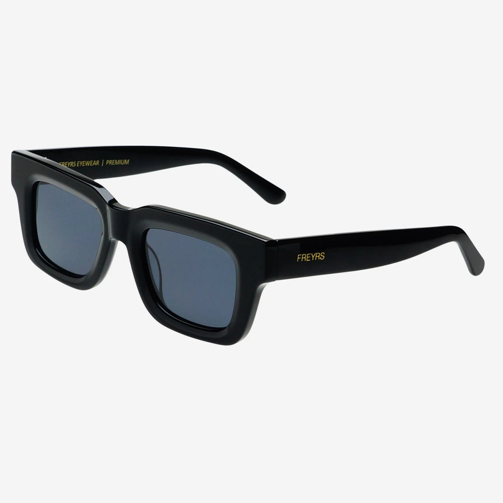 
                      
                        FREYRS rectangular unisex sunglasses with thick black frame
                      
                    