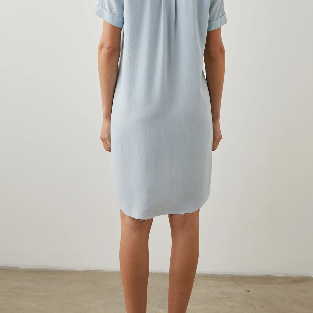 
                      
                        Back view of the Light Vintage Valerie Shirt Dress by Rails
                      
                    