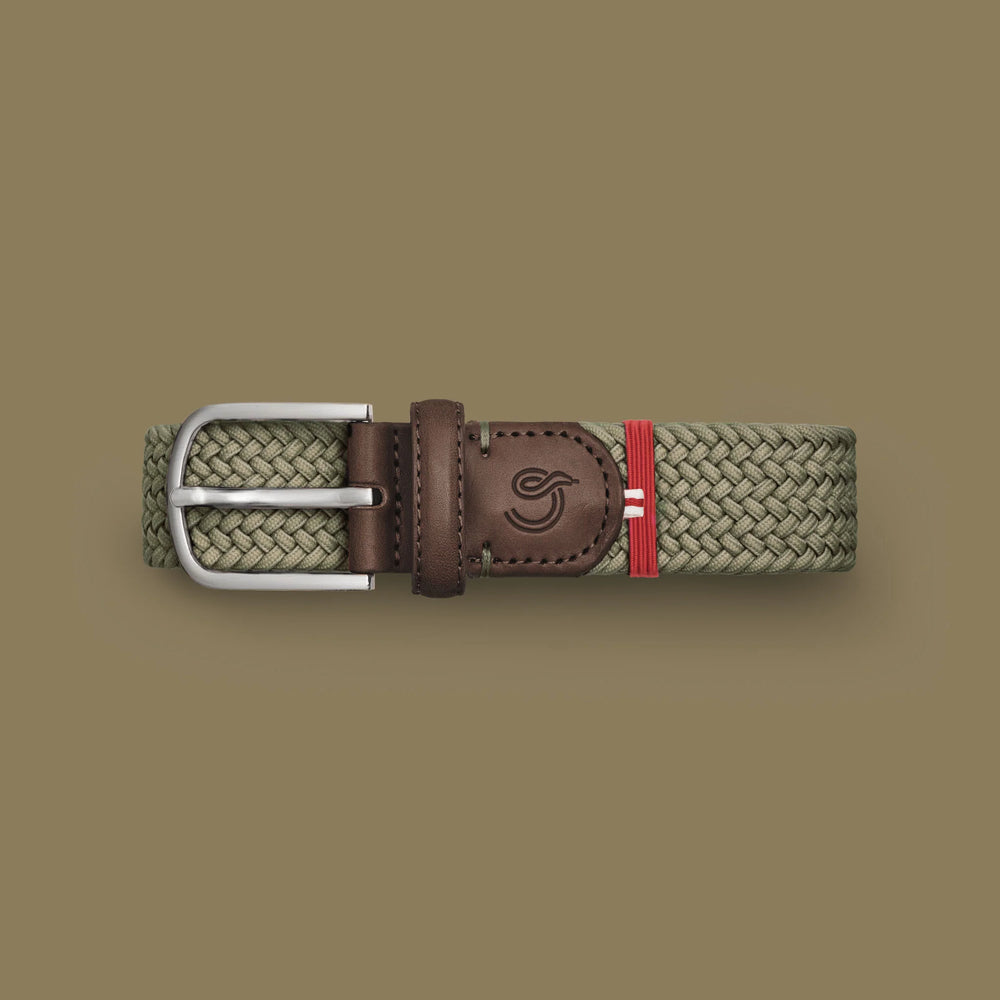 
                      
                        La Boucle Verbier Belt in the color Desert Taupe
                      
                    