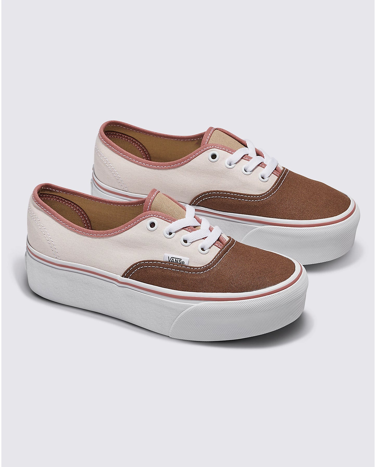 Vans Women's Authentic Stackform Shoe - Earthy Blocking Multi