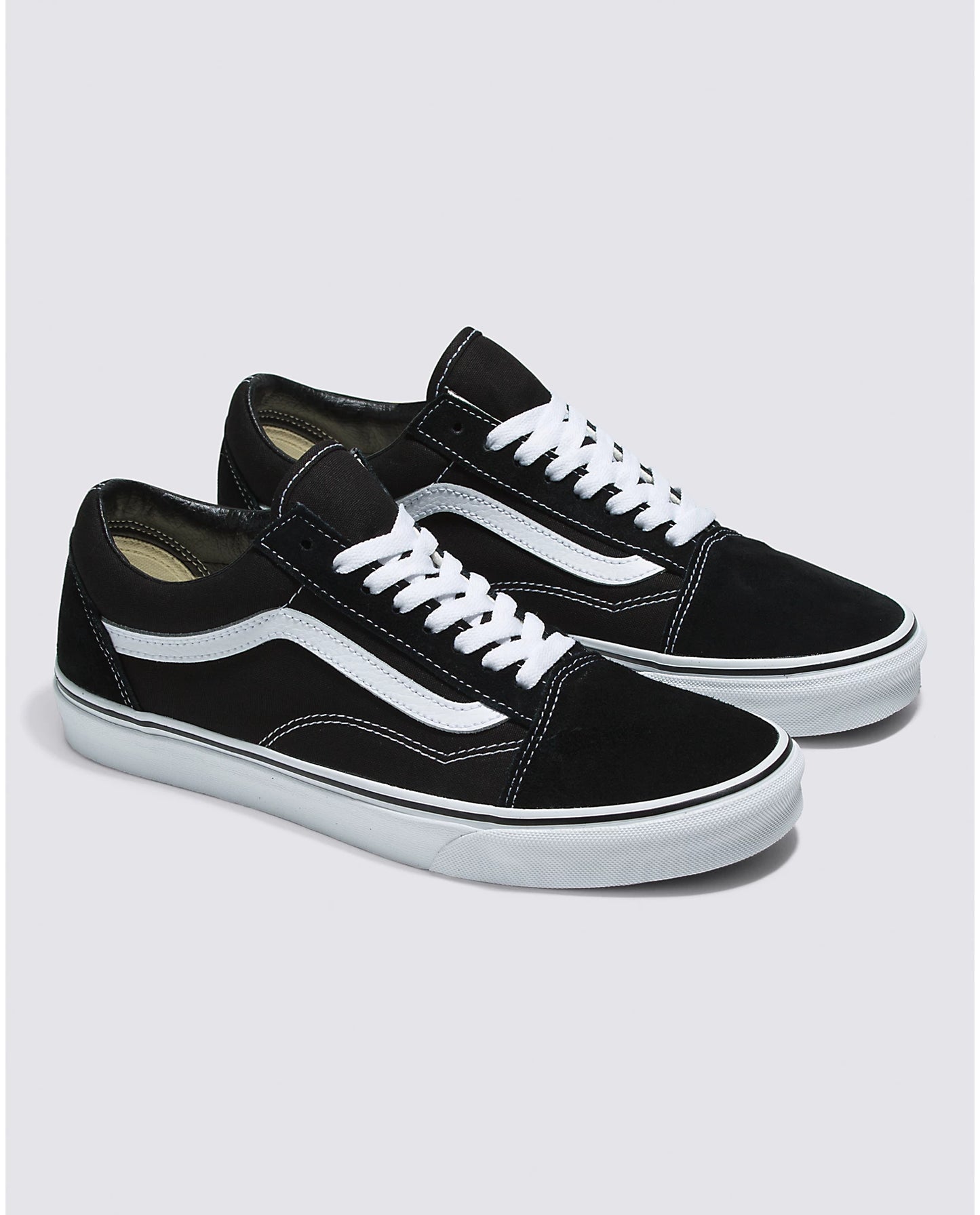 Vans Women's Old Skool Sneakers - Black/White
