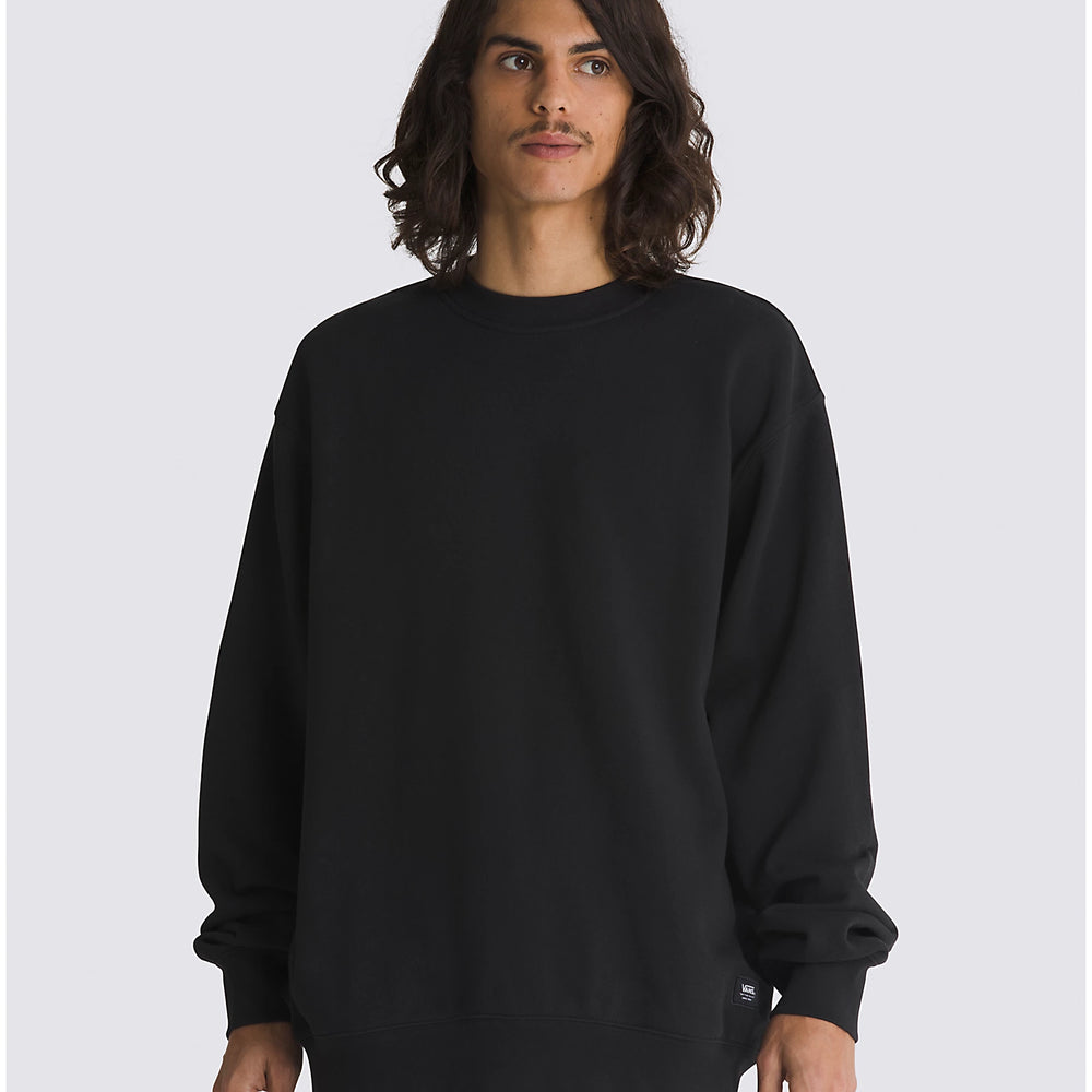 
                      
                        The black Original Standards Loose Crew Sweatshirt by Vans
                      
                    