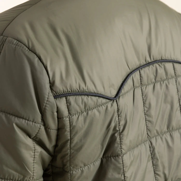 
                      
                        Back design detail on the Base Camp Jacket by Roark
                      
                    