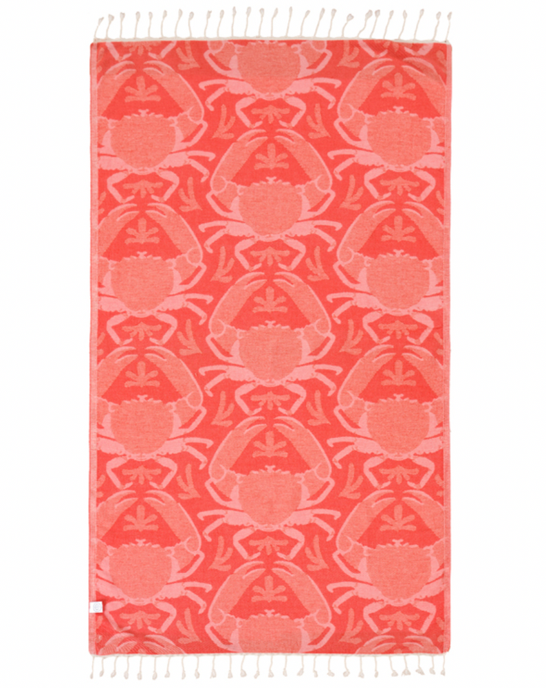 The Sand Cloud Crabby Towel at Harbour Thread