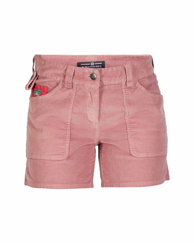 The Faded Peony Pink 5Incher Corcord Garment Dyed Shorts by Amundsen Sports