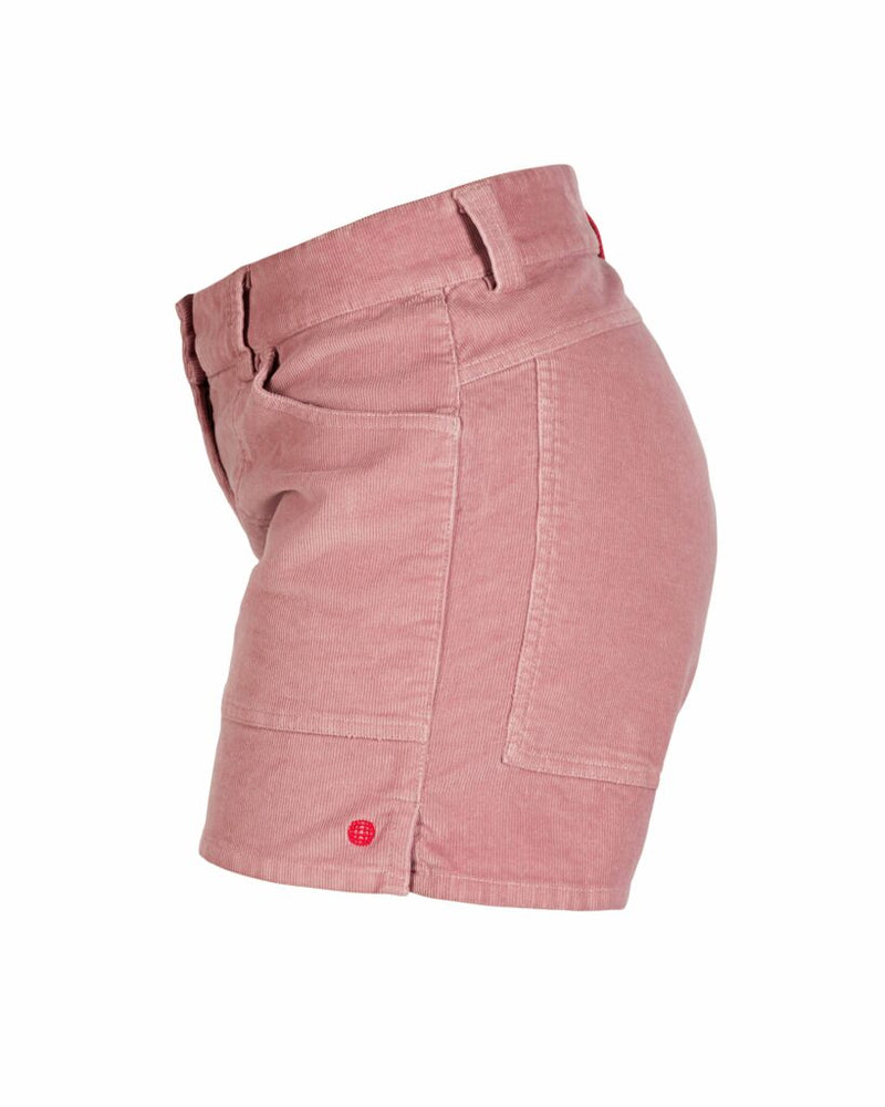 
                      
                        Side view of the Faded Peony Pink 5Incher Corcord Garment Dyed Shorts by Amundsen Sports
                      
                    