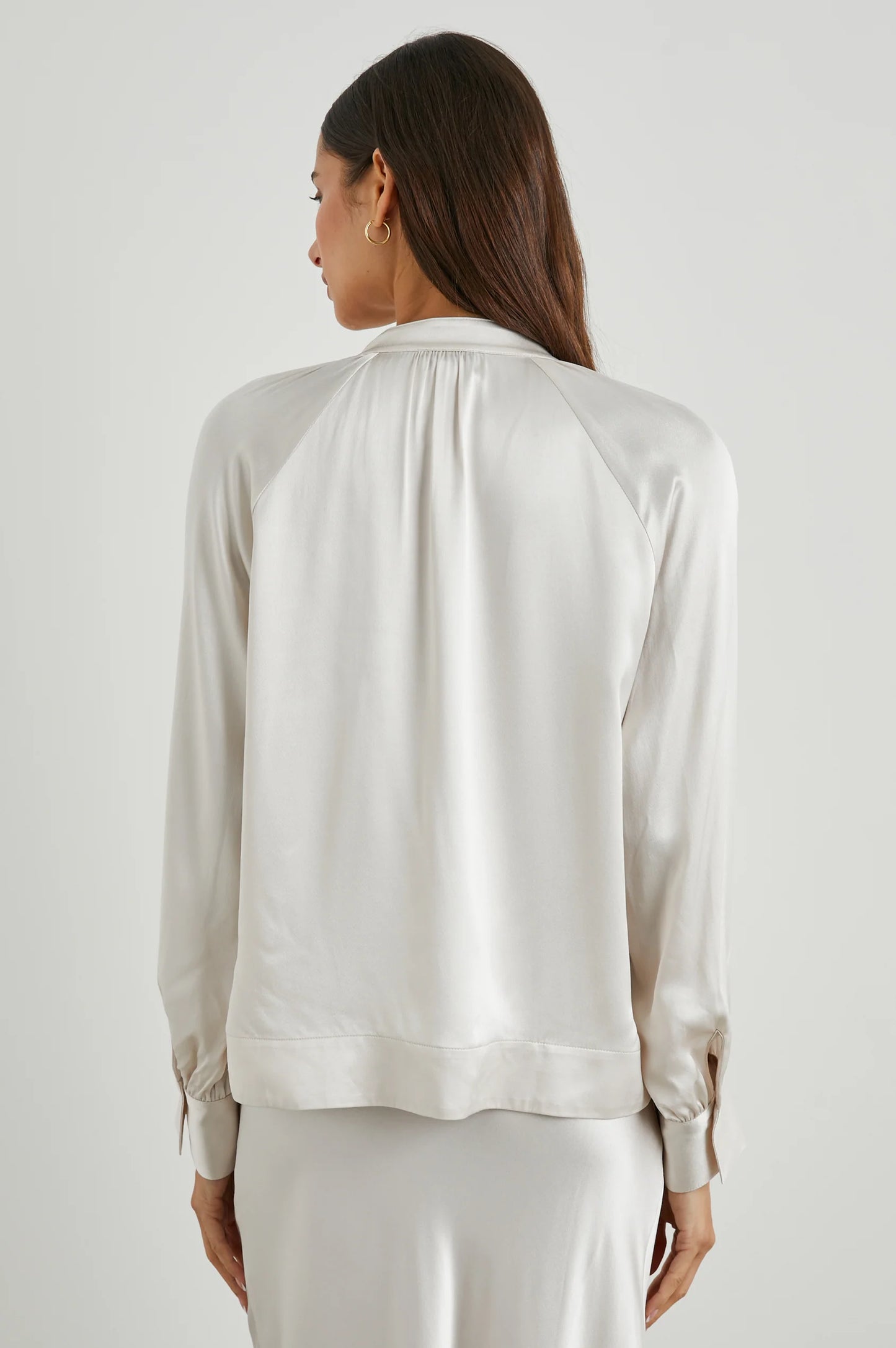 Back view of the Ivory Wyna Top by Rails