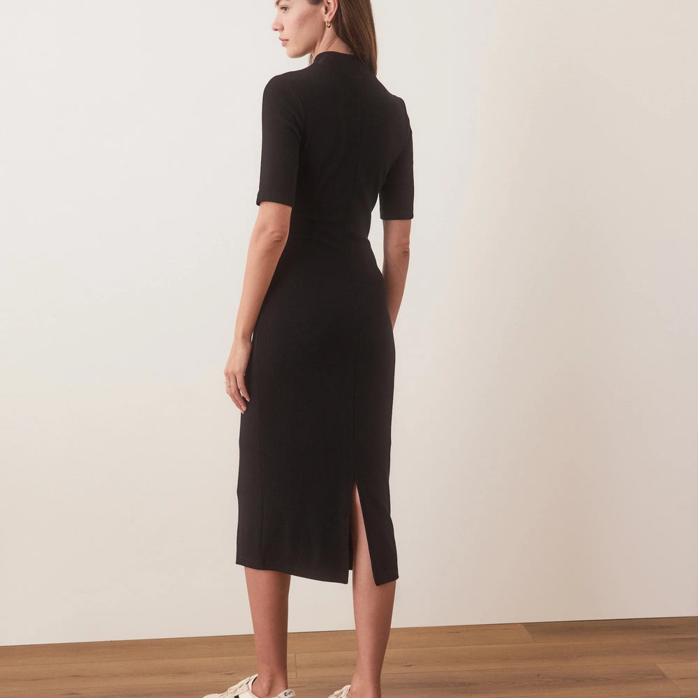 
                      
                        Marine Layer Lexi Rib Mock Neck Midi Dress
                      
                    