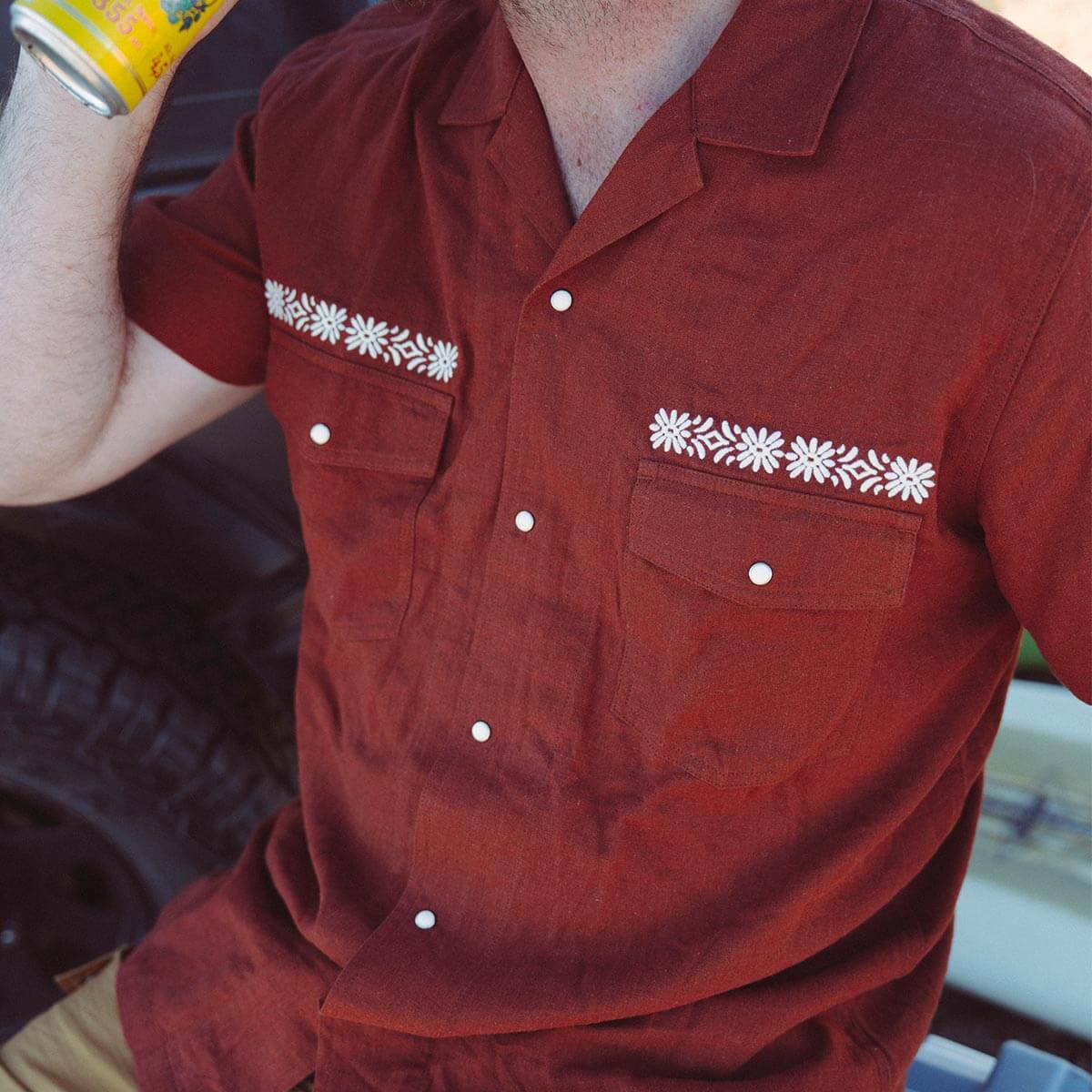 Seager Whippersnapper Short Sleeve Shirt | Harbour Thread