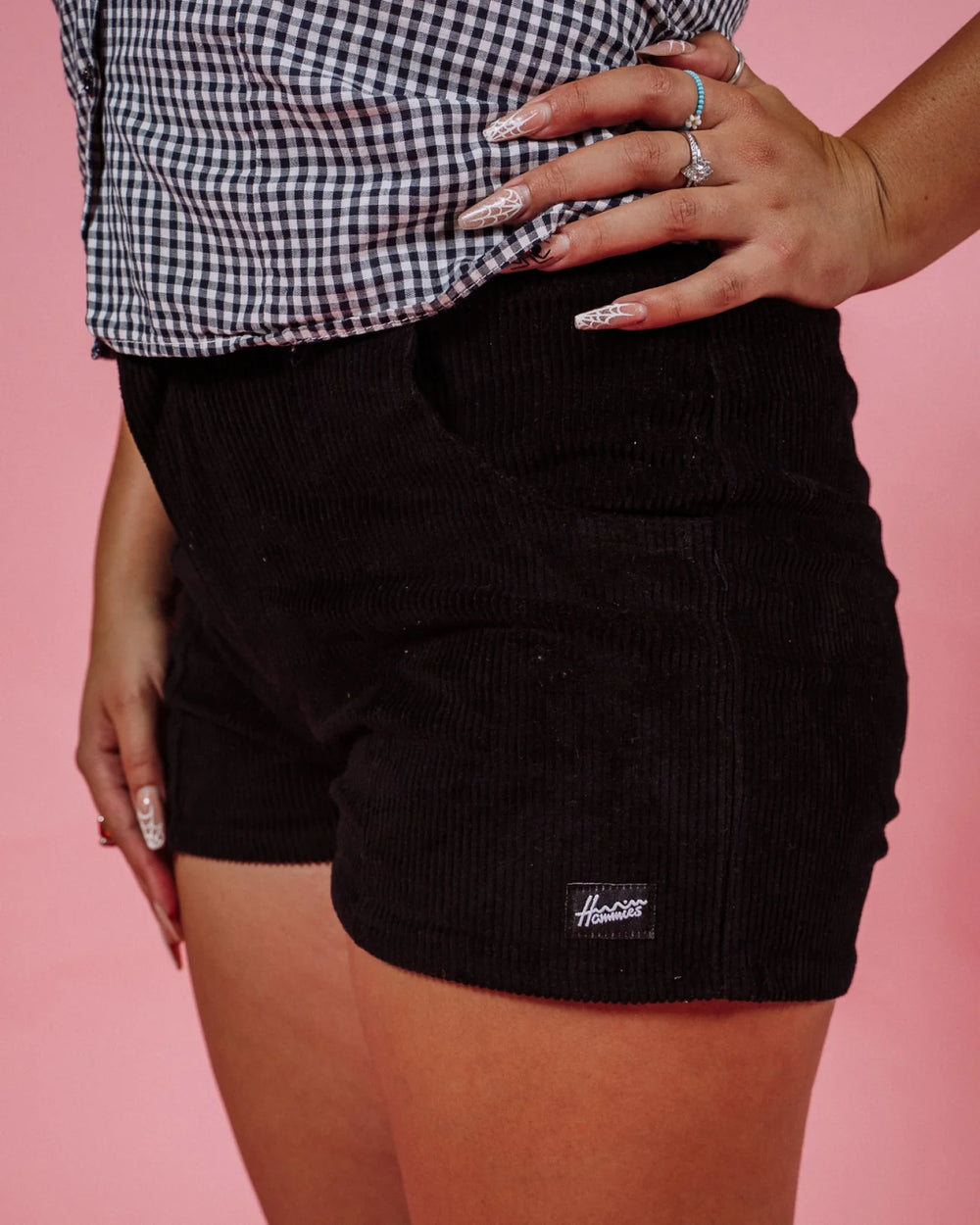 Tge Women's black Hammies Shorts 