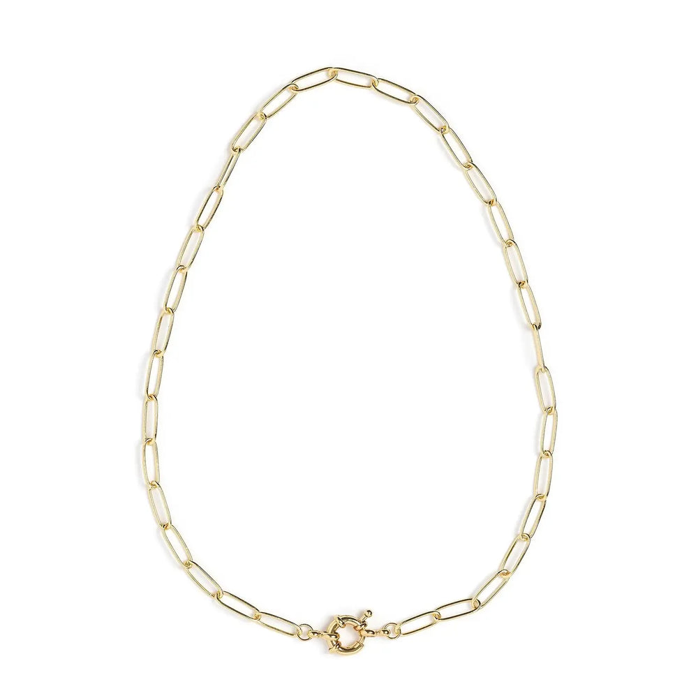 
                      
                        The Boca Gold Stacking Chain Necklace by Arms of Eve
                      
                    