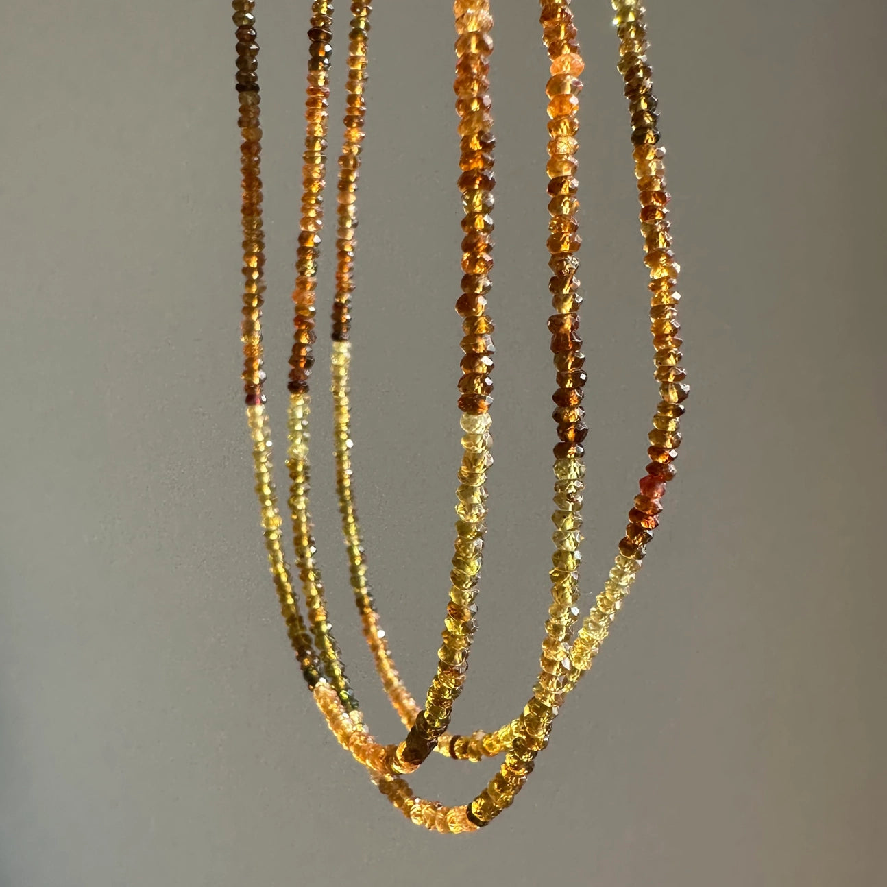 Accessorize in style with the Anokhi Green Golden Tourmaline Necklace. Find yours at Harbour Thread boutique in St. Pete, FL!