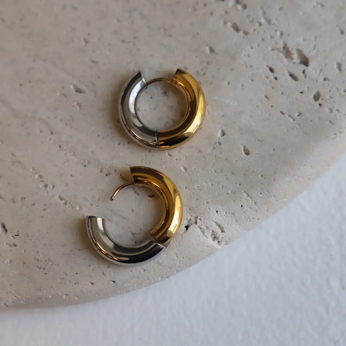The Katie Waltman Jewelry Stainless Steel Hoops