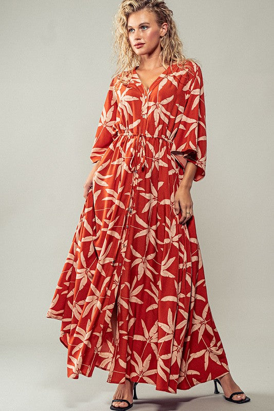 This flowing palm print maxi at Harbour Thread Burlington offers effortless elegance that would look perfect for warm-weather occasions or a chic resort look. 