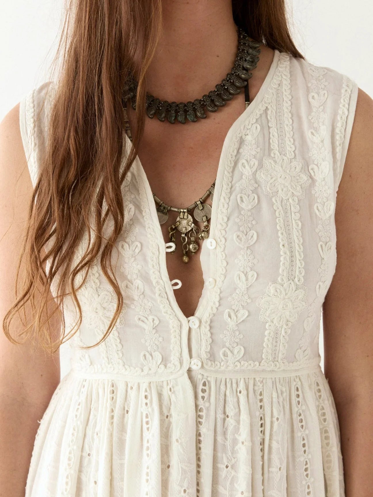 The Amandine Dress in Lord Byron by Maison Hotel