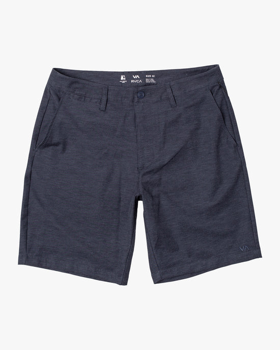 Load image into Gallery viewer, RVCA Back In Hybrid 19&amp;quot; Short - Denim Heather
