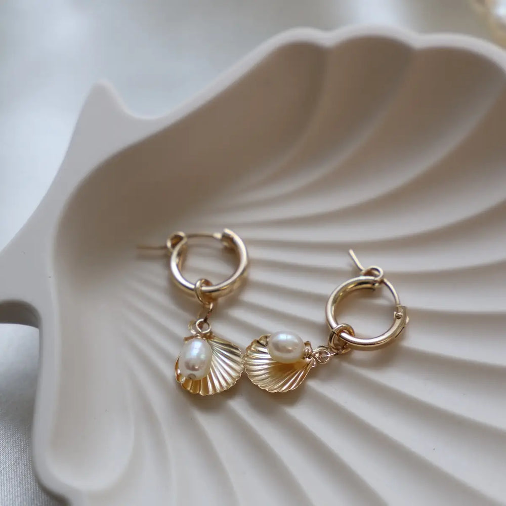 The Seychelles Hoop Earrings by Katie Waltman Jewelry