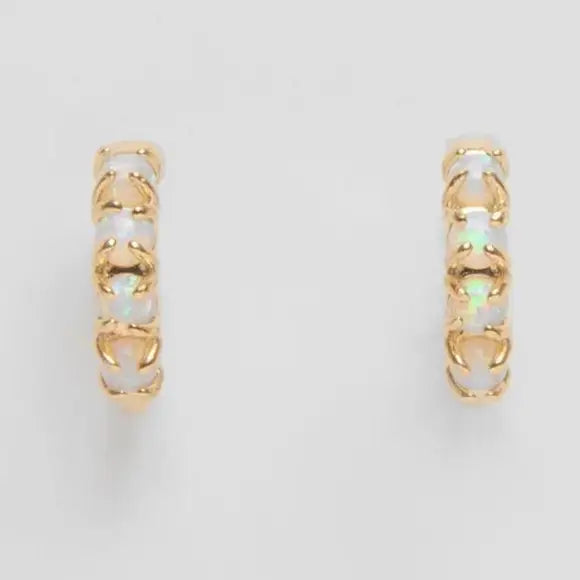 Tramps + Thieves Sonata Opal Hoops