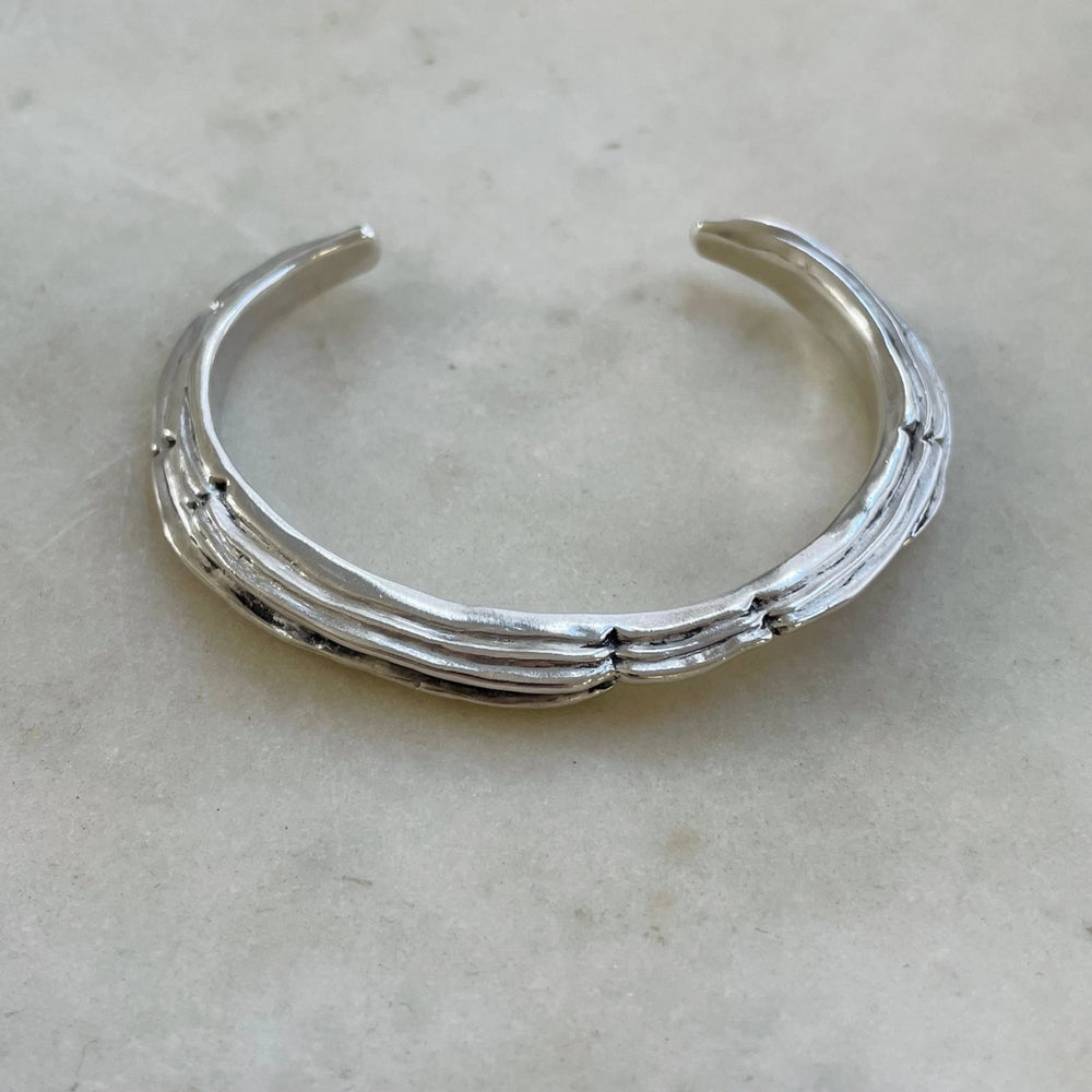 Mimosa Handcrafted Mushroom Cuff