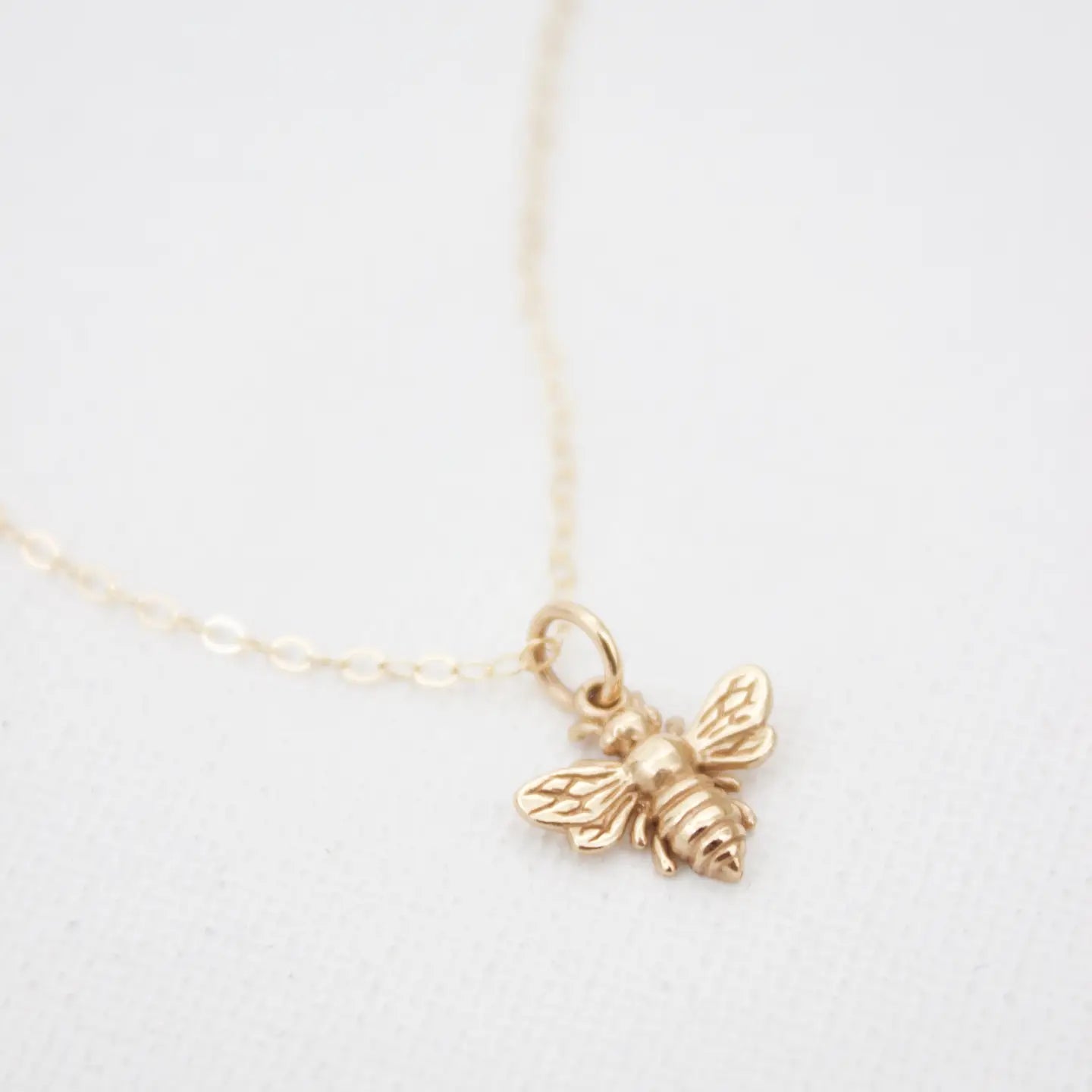 Find the Bee Charm Necklace by Katie Waltman Jewelry at Harbour Thread