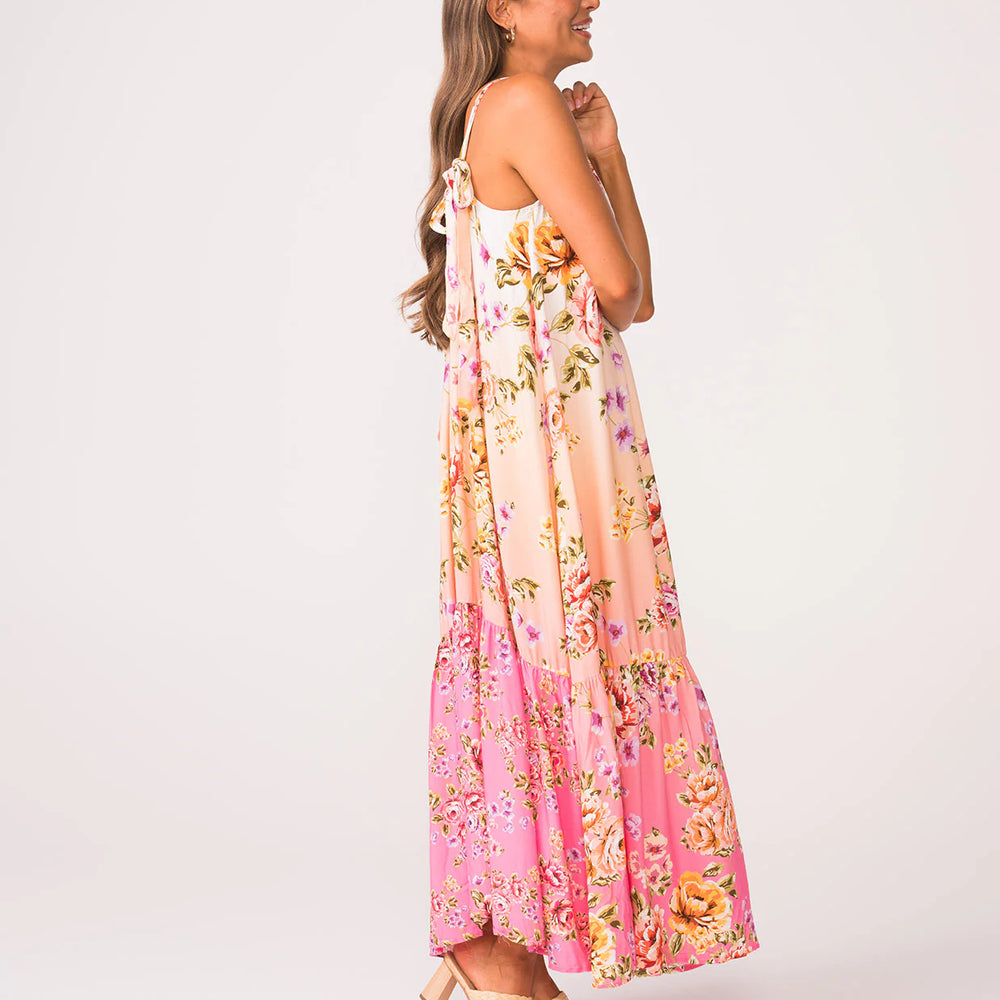 
                      
                        Women's relaxed fit floral maxi dress
                      
                    