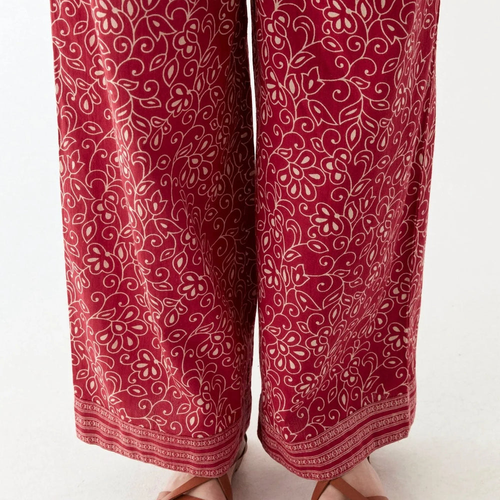 
                      
                        Wide leg boho printed pants
                      
                    