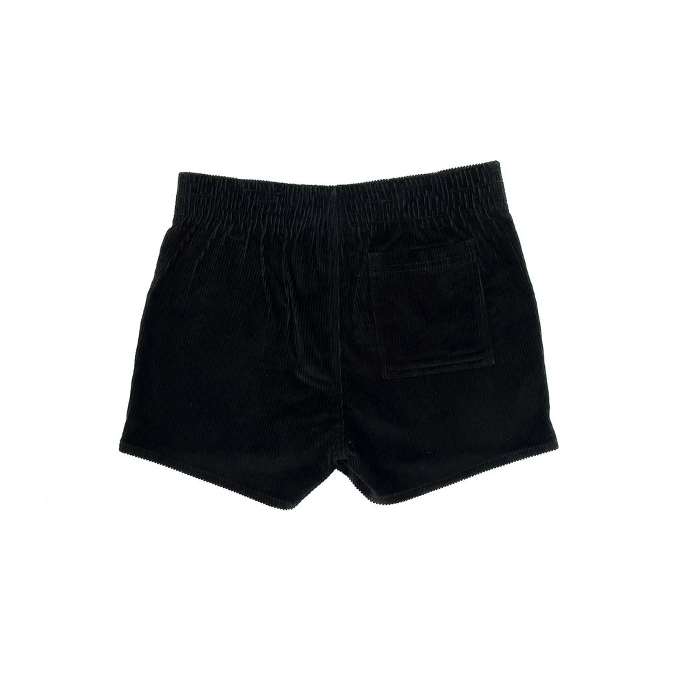 
                      
                        Back view of the Women's black Hammies Shorts 
                      
                    